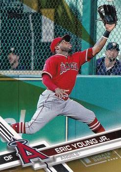 2017 Topps Update - Gold #US265 Eric Young Jr. Front