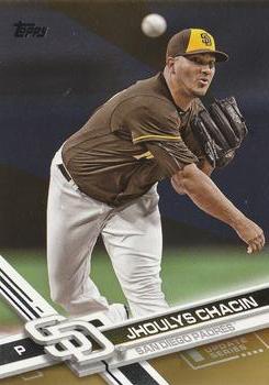 2017 Topps Update - Gold #US267 Jhoulys Chacin Front