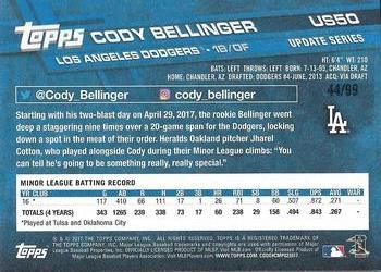 2017 Topps Update - Vintage Stock #US50 Cody Bellinger Back