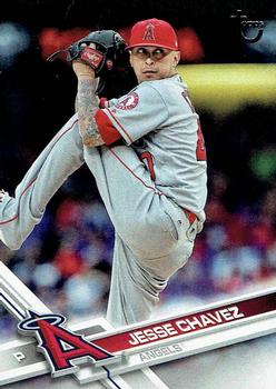 2017 Topps Update - Vintage Stock #US93 Jesse Chavez Front