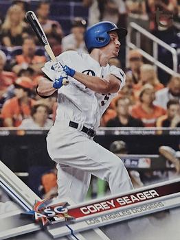 2017 Topps Update - Vintage Stock #US110 Corey Seager Front