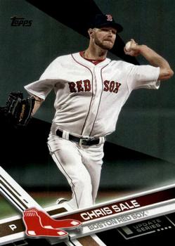 2017 Topps Update - Black #US100 Chris Sale Front