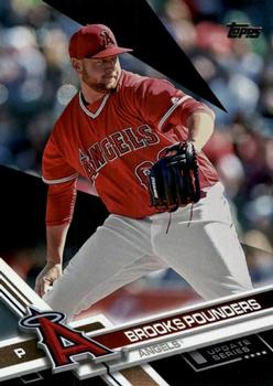 2017 Topps Update - Black #US129 Brooks Pounders Front
