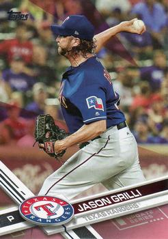 2017 Topps Update - Mother's Day Hot Pink #US73 Jason Grilli Front