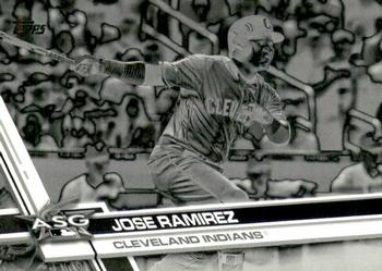 2017 Topps Update - Negative #US222 Jose Ramirez Front