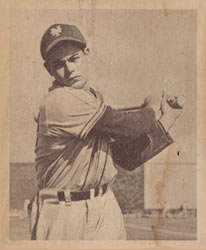 1948 Bowman #16 Jack Lohrke Front
