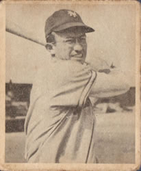 1948 Bowman #32 Bill Rigney Front