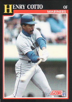 1991 Score #282 Henry Cotto Front
