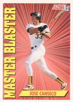 1991 Score #690 Jose Canseco Front