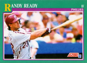 1991 Score #615 Randy Ready Front