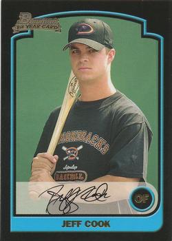 2003 Bowman Draft Picks & Prospects #BDP75 Jeff Cook Front