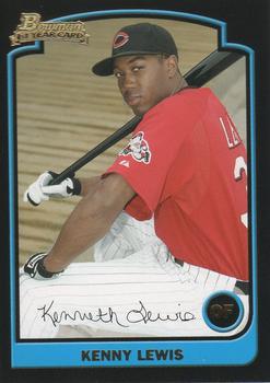 2003 Bowman Draft Picks & Prospects #BDP86 Kenny Lewis Front
