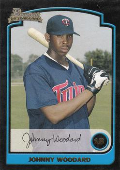 2003 Bowman Draft Picks & Prospects #BDP88 Johnny Woodard Front