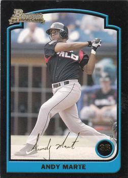 2003 Bowman Draft Picks & Prospects #BDP146 Andy Marte Front