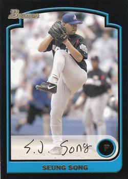 2003 Bowman Draft Picks & Prospects #BDP159 Seung Song Front