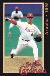 1995 St. Louis Cardinals Police #NNO Rene Arocha Front