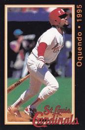 1995 St. Louis Cardinals Police #NNO Jose Oquendo Front