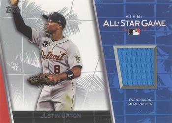 2017 Topps Update - All-Star Stitches Relics #ASR-JU Justin Upton Front