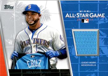 2017 Topps Update - All-Star Stitches Relics #ASR-NC Nelson Cruz Front