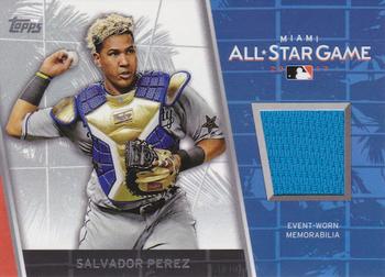 2017 Topps Update - All-Star Stitches Relics #ASR-SP Salvador Perez Front