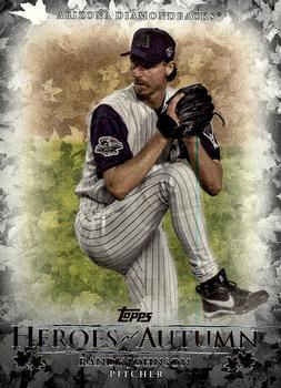 2017 Topps Update - Heroes of Autumn #HA-1 Randy Johnson Front