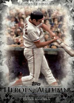 2017 Topps Update - Heroes of Autumn #HA-13 Brooks Robinson Front