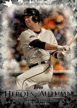 2017 Topps Update - Heroes of Autumn #HA-18 Buster Posey Front