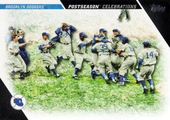 2017 Topps Update - Postseason Celebrations #PC-25 Brooklyn Dodgers Front