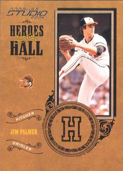 2004 Donruss Studio - Heroes of the Hall #HH-5 Jim Palmer Front