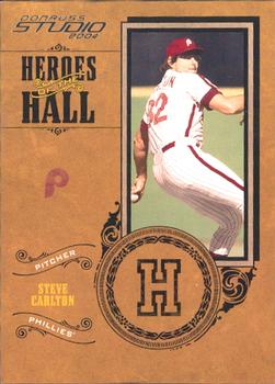 2004 Donruss Studio - Heroes of the Hall #HH-9 Steve Carlton Front