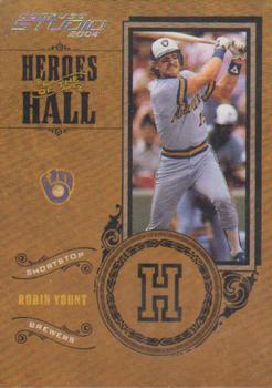2004 Donruss Studio - Heroes of the Hall #HH-10 Robin Yount Front