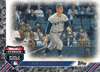 2017 Topps Update - Storied World Series #SWS-10 1961 New York Yankees Front