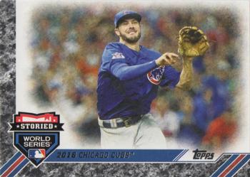 2017 Topps Update - Storied World Series #SWS-14 2016 Chicago Cubs Front
