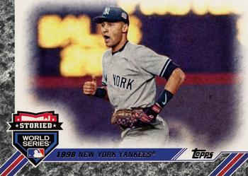 2017 Topps Update - Storied World Series #SWS-24 1998 New York Yankees Front