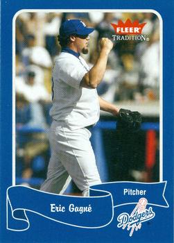 2004 Fleer Tradition Los Angeles Dodgers SGA #15 Eric Gagne Front