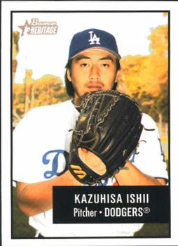 2003 Bowman Heritage #119 Kazuhisa Ishii Front