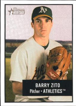 2003 Bowman Heritage #135 Barry Zito Front