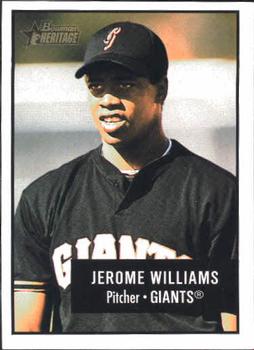 2003 Bowman Heritage #151 Jerome Williams Front