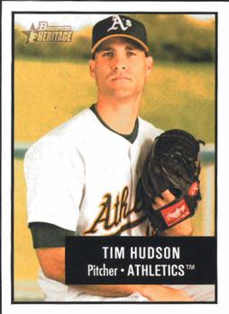 2003 Bowman Heritage #153 Tim Hudson Front