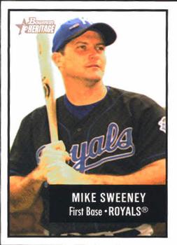 2003 Bowman Heritage #154 Mike Sweeney Front