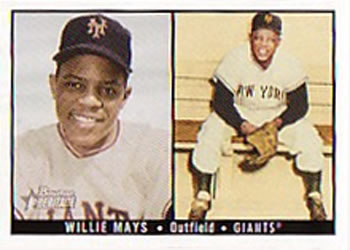 2003 Bowman Heritage #171 Willie Mays Front