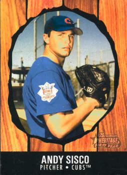 2003 Bowman Heritage #208 Andy Sisco Front