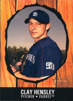 2003 Bowman Heritage #229 Clay Hensley Front