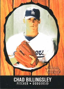 2003 Bowman Heritage #255 Chad Billingsley Front