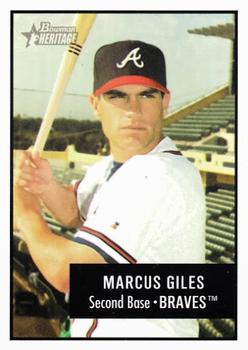 2003 Bowman Heritage #3 Marcus Giles Front