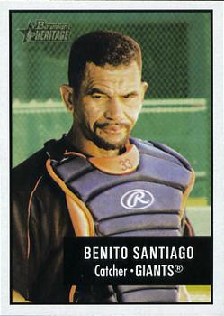 2003 Bowman Heritage #28 Benito Santiago Front