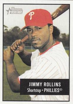 2003 Bowman Heritage #83 Jimmy Rollins Front