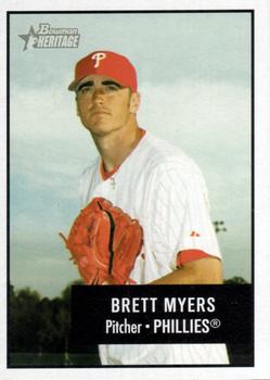 2003 Bowman Heritage #85 Brett Myers Front