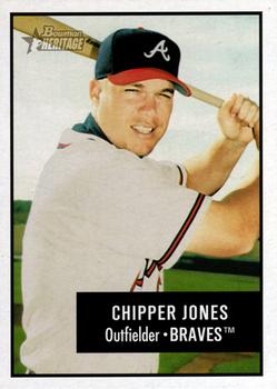 2003 Bowman Heritage #113 Chipper Jones Front