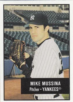 2003 Bowman Heritage #123 Mike Mussina Front
